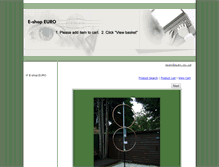 Tablet Screenshot of eshopeuro.mixw.co.uk